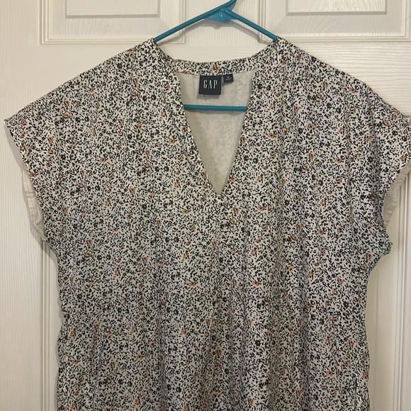 Gap Cotton tiered Floral dress  M - Picture 5 of 7